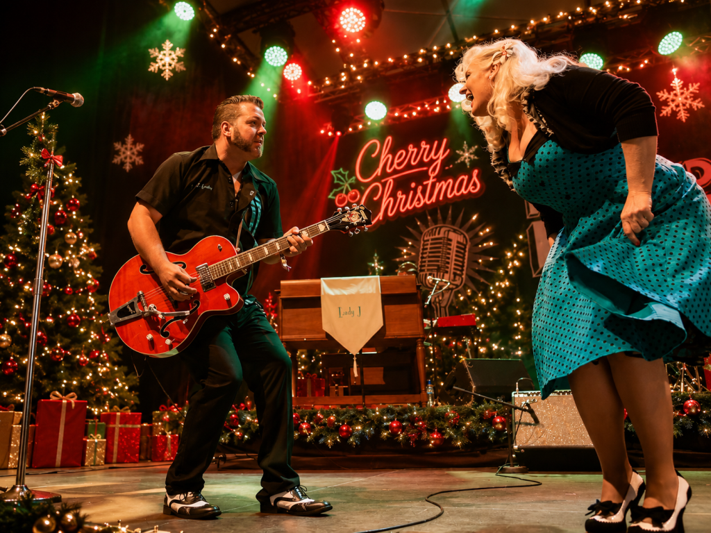 Lady J and Her Bada Bing Band – CHERRY CHRISTMAS 🍒